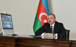 Ilham Aliyev made speech at virtual Summit of Economic Cooperation Organization