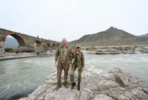 Visit of Ilham Aliyev to Fuzuli and Jabrayil districts, as well as Fuzuli and Jabrayil cities