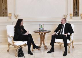 Ilham Aliyev received delegation led by OSCE Chairperson-in-Office