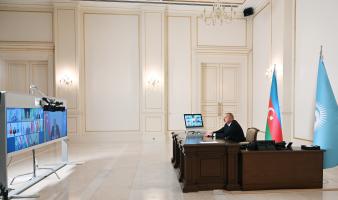 Informal Summit of the Cooperation Council of Turkic Speaking States was held via videoconference