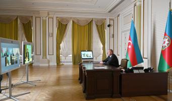 Ilham Aliyev met with WHO Director General in format of videoconference