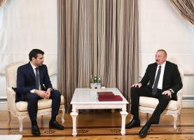 Ilham Aliyev received Chief Technology Officer of Baykar Company and Chairman of Board of ASELSAN