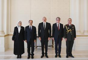 Ilham Aliyev received credentials of incoming Turkish ambassador