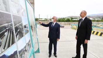 Ilham Aliyev viewed construction of Ordubad Hydroelectric Power Plant