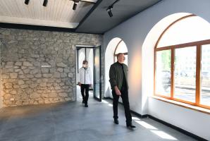 Ilham Aliyev viewed work done at Shusha Art Gallery