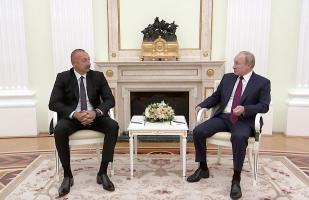 Working visit of Ilham Aliyev to the Russian Federation