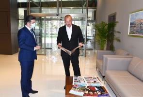 Ilham Aliyev attended inauguration of Naftalan Central Sanatorium