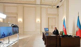 President of the Republic of Azerbaijan Ilham Aliyev has received in a video format Rafig Jalilov due to his appointment as head of Jalilabad District Executive Authority and Rashad Taghiyev due to his appointment as head of Shamkir District Executive Authority.