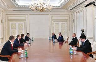 Ilham Aliyev received Czech Foreign Minister