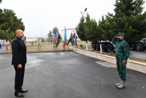 Ilham Aliyev inaugurated complex of State Border Service’s military unit in Jabrayil