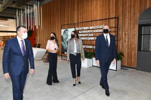Ильхам Алиев принял участие в открытии в Баку Центра инклюзивного развития и творчества DOST