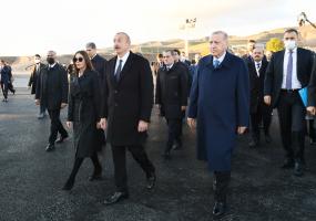 Президенты Азербайджана и Турции ознакомились с работами, проводимыми в рамках проекта «Умное село» в Зангилане