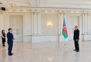 Ilham Aliyev received credentials of incoming Kyrgyz ambassador