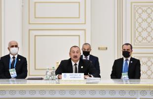 Visit of Ilham Aliyev to Turkmenistan