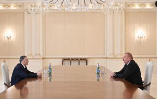 Ilham Aliyev received world-renowned scientist Aziz Sancar