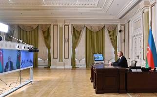 Ilham Aliyev met in a video format with President of Parliament of Montenegro Aleksa Bečić