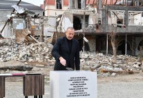 Ilham Aliyev visited city of Ganja