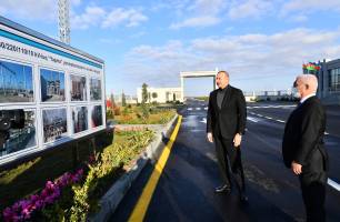 Ilham Aliyev inaugurated newly renovated 330 kV “Yashma” junction substation