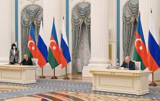 Declaration on “Allied Interaction between the Republic of Azerbaijan and the Russian Federation” was signed in Moscow