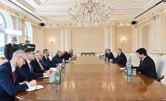 Ilham Aliyev received a delegation led by the OSCE Chairman-in-Office