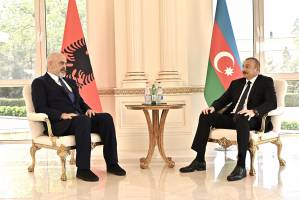 Ilham Aliyev, Prime Minister of Albania held one-on-one meeting