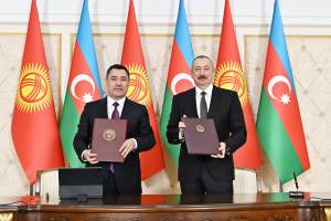 Azerbaijan, Kyrgyzstan signed documents