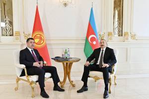 The Presidents of Azerbaijan and Kyrgyzstan held a one-on-one meeting