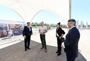 Ильхам Алиев и первая леди Мехрибан Алиева приняли участие в церемонии открытия первого этапа проекта «Умное село» в Зангиланском районе