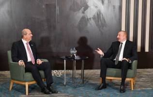 Ilham Aliyev received President of the Turkish Republic of Northern Cyprus in Konya