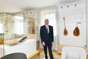 Ильхам Алиев принял участие в открытии нового здания посольства Азербайджана в Италии