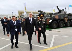 Ilham Aliyev viewed the 4th “ADEX” and 13th “Securex Caspian”  exhibitions