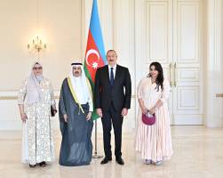 Ilham Aliyev received the credentials of the incoming ambassador of Kuwait