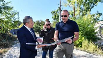Ilham Aliyev and First Lady Mehriban Aliyeva have inquired about the restoration work to be carried out in the administrative building of the apartment utility and maintenance service of the Shusha City State Reserve Department