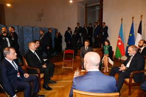 Azerbaijani, French, European Council and Armenian leaders held another meeting in Prague