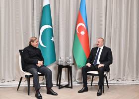 Ilham Aliyev met with Prime Minister of Pakistan in Astana