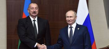 Ilham Aliyev has met with President of the Russian Federation Vladimir Putin in Astana