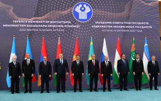 Ильхам Алиев принял участие в заседании Совета глав государств СНГ в Астане