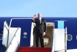 Ilham Aliyev completed his working visit to Kazakhstan