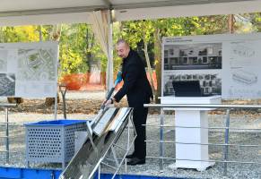 Ilham Aliyev laid foundation stone for first residential building in Zangilan