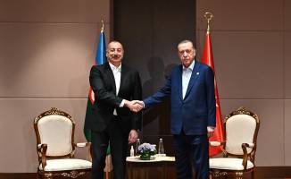 Ильхам Алиев встретился в Самарканде с Президентом Турции Реджепом Тайипом Эрдоганом