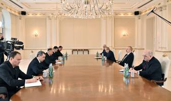 Ильхам Алиев принял делегацию во главе с заместителем премьер-министра Туркменистана