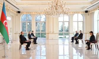 Ilham Aliyev received credentials of incoming ambassador of Mexico