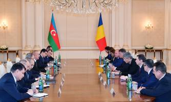 Состоялась встреча Ильхама Алиева и Президента Клауса Йоханниса в расширенном составе