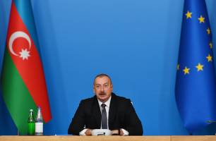 Ильхам Алиев принял участие в открытии 9-го министерского заседания в рамках Консультативного совета Южного газового коридора и 1-го министерского заседания в рамках Консультативного совета по зеленой энергии