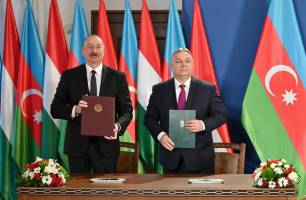 Official visit of Ilham Aliyev to Hungary