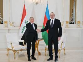 Ильхам Алиев встретился с Президентом Ирака Абдел Латифом Джамалом Рашидом