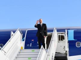 Ilham Aliyev completed his working visit to Germany