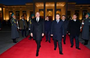 Ilham Aliyev completed his official visit to Kazakhstan