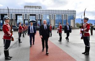 Ilham Aliyev concluded his working visit to Bulgaria