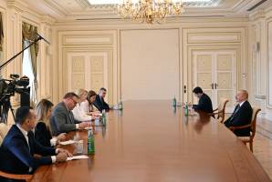 Ilham Aliyev received President of Parliament of Montenegro